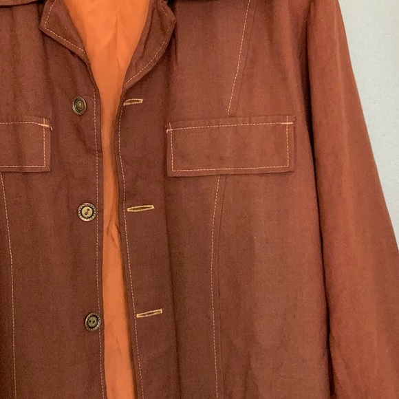 Rust Colored Men’s Jacket - Picture 2 of 3